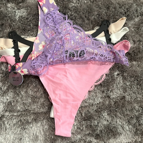 XOXO 4-Pack Panties with  Back Lace Size Large - Picture 10 of 12